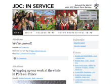 Tablet Screenshot of jdcinservice.org